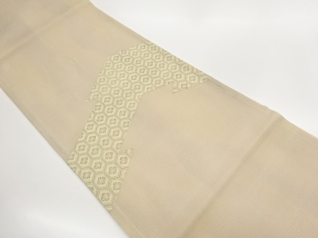 JAPANESE KIMONO / PAPER CLOTH: TORTOISESHELL / FLOWER DIAMOND PATTERN 
